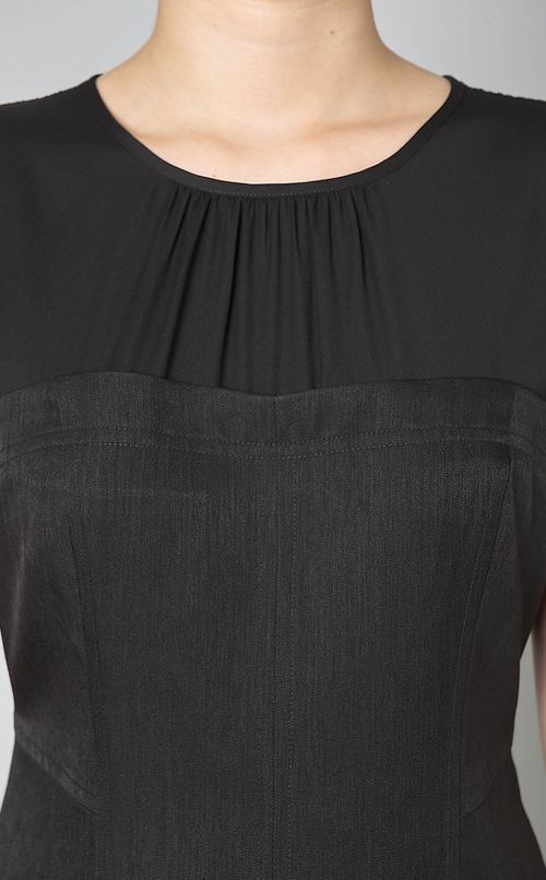 ビスチェドッキングワンピース