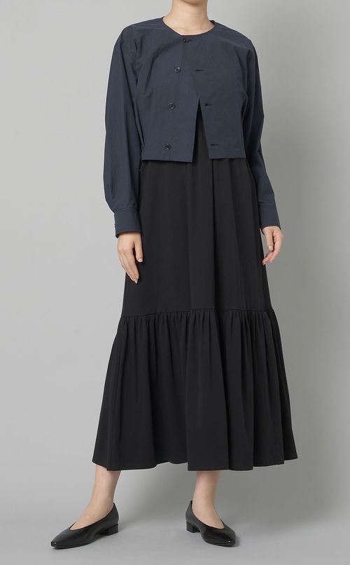 ボタニカルフラワーワンピース