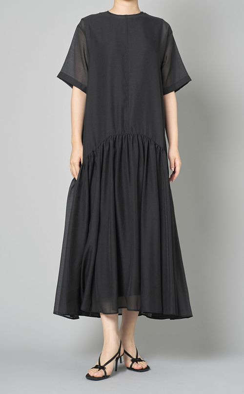 シアーレイヤードカットワンピース