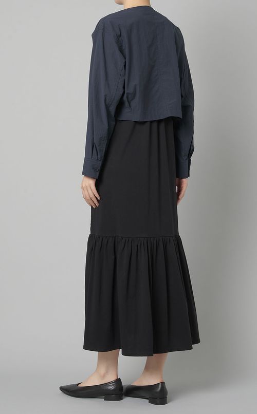 コットンナイロンショートジャケット