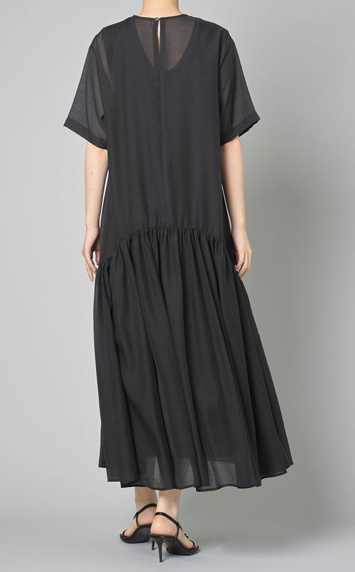 シアーレイヤードカットワンピース