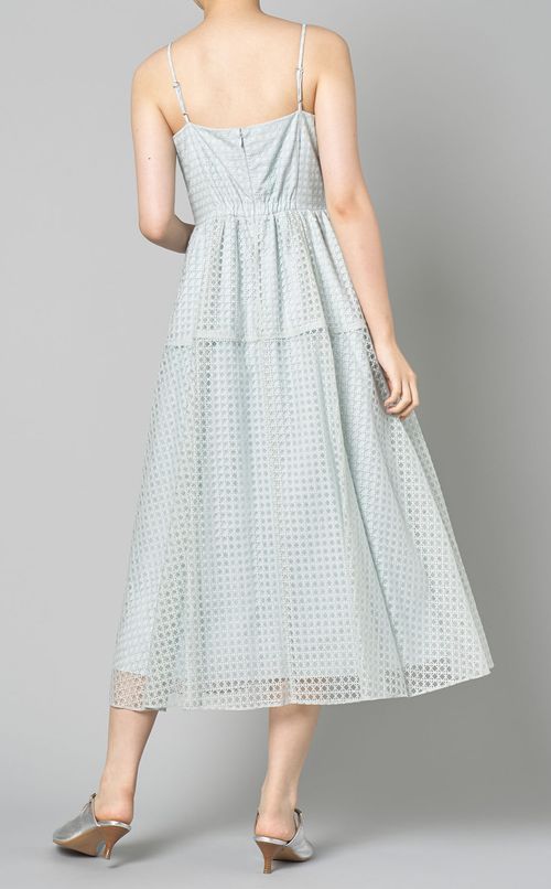 チュールレースキャミソールドレス