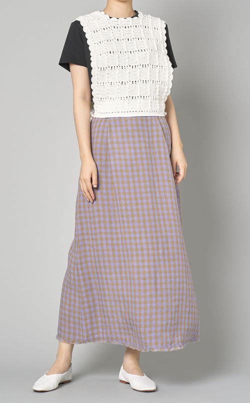 アイリッシュリネンスカート