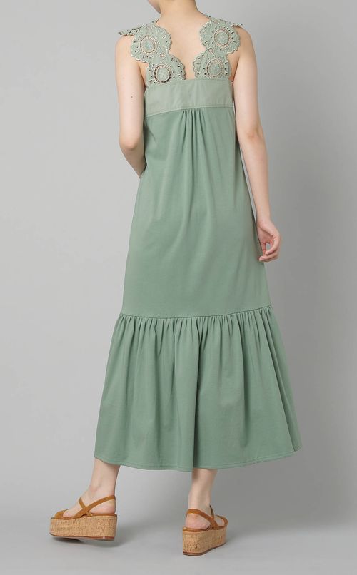 ボタニカルフラワーワンピース