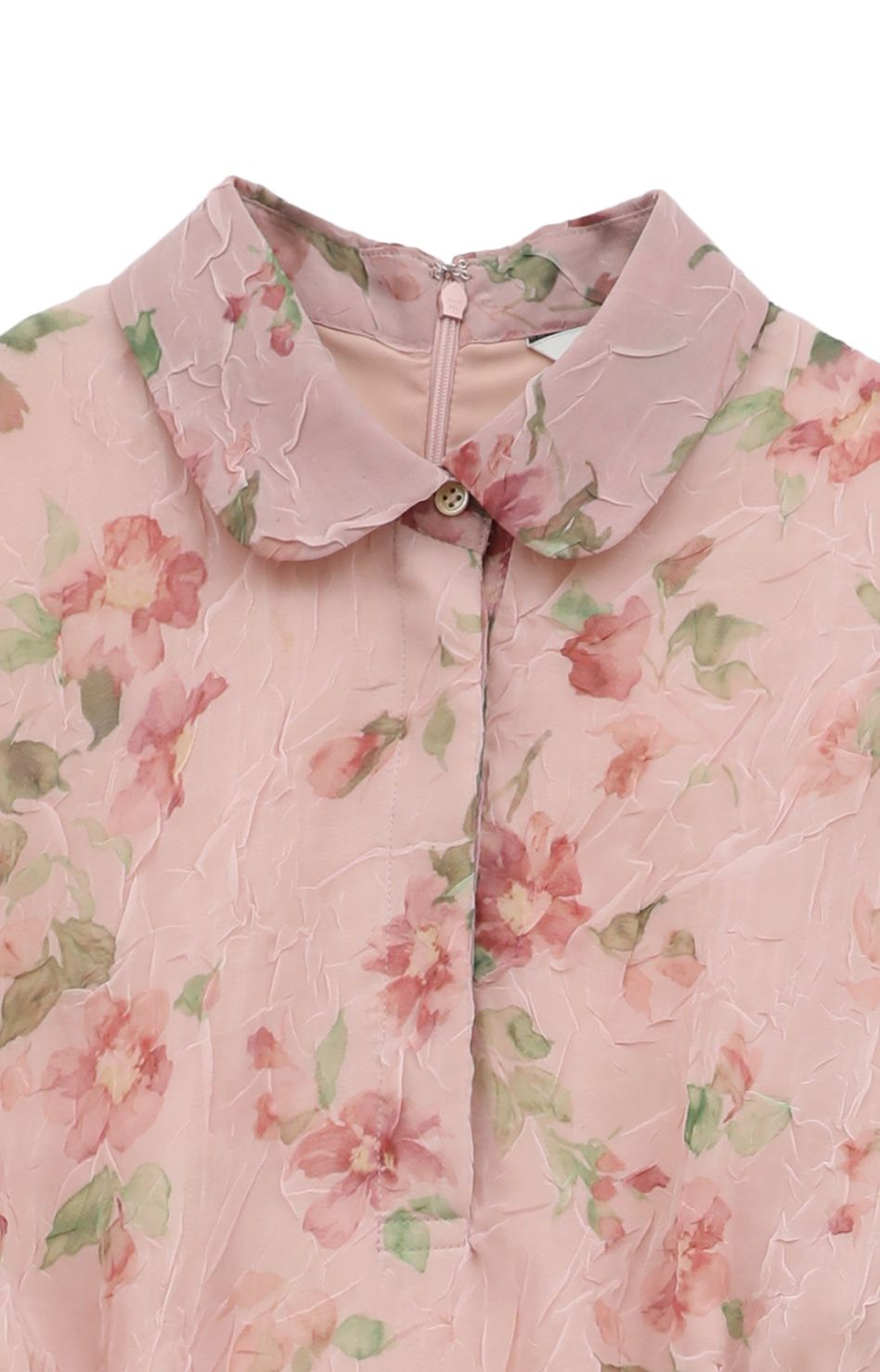 シアーフラワープリントワンピース