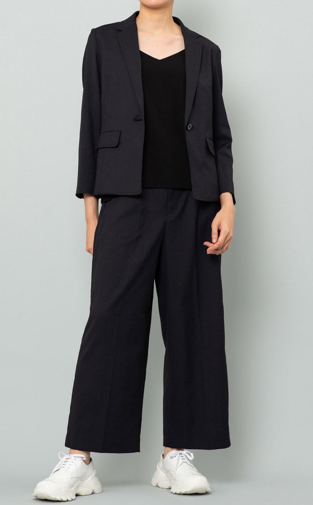 【美品】MACKINTOSH LONDON テーラードジャケット リネン混 紺 MACKINTOSH PHILOSOPHY|リネン混テーラードジャケット