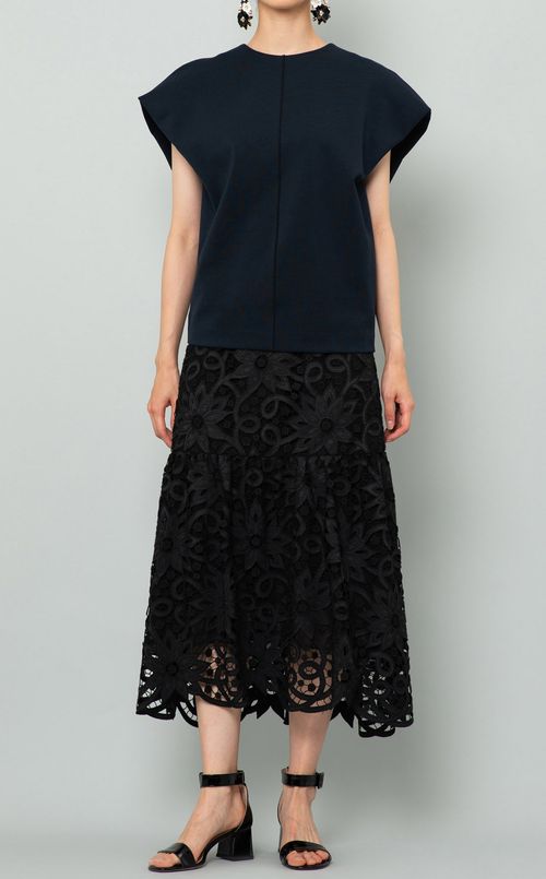 フレンチスリーブTブラウス