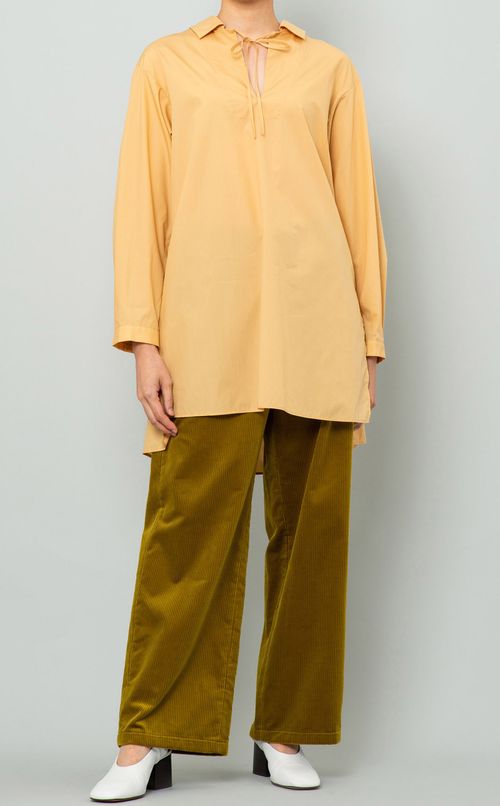 コーデュロイワイドパンツ