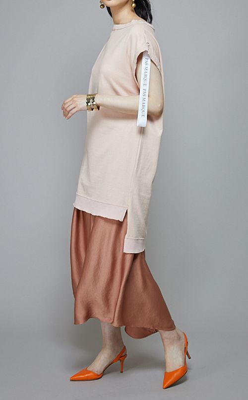 ドルマンロングカットソー