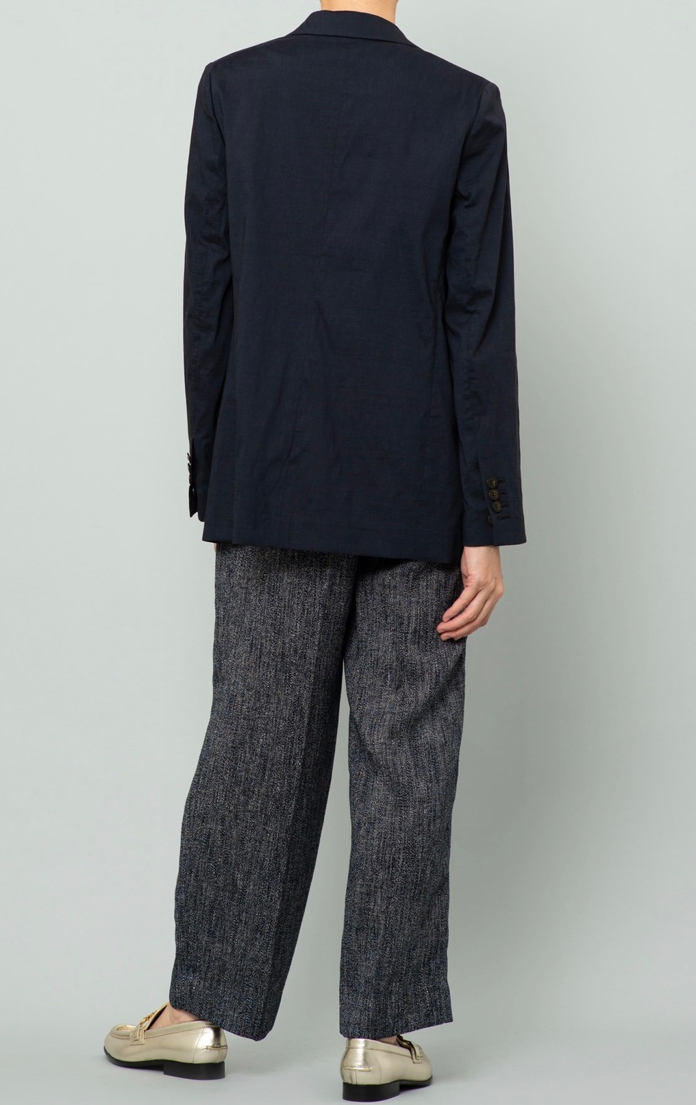 オーバーダブルブレステッドジャケット