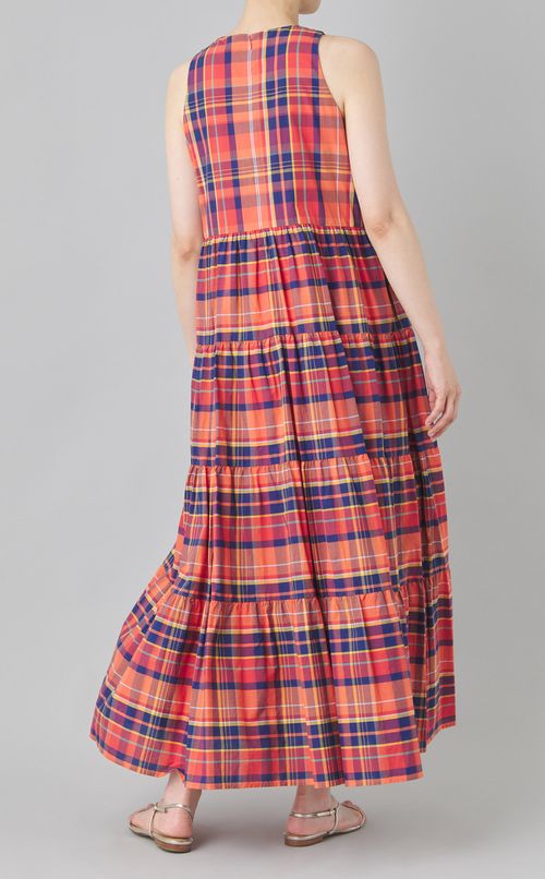 アメリカンスリーブマキシワンピース