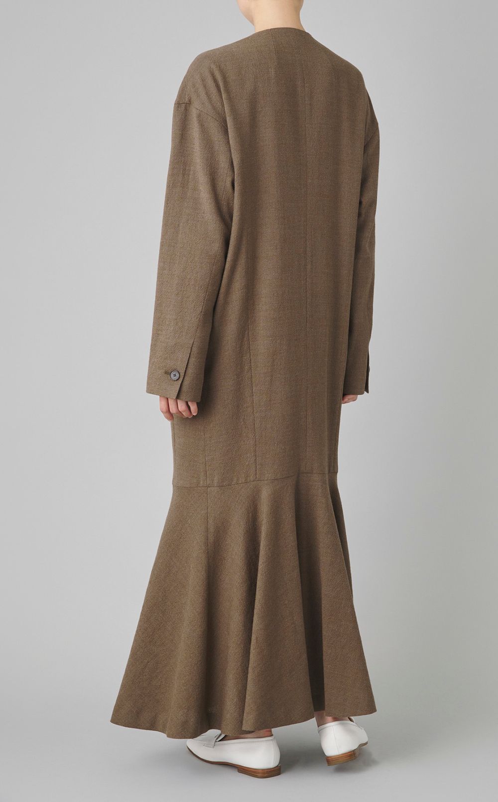 テーラードジャケットペプラムワンピース