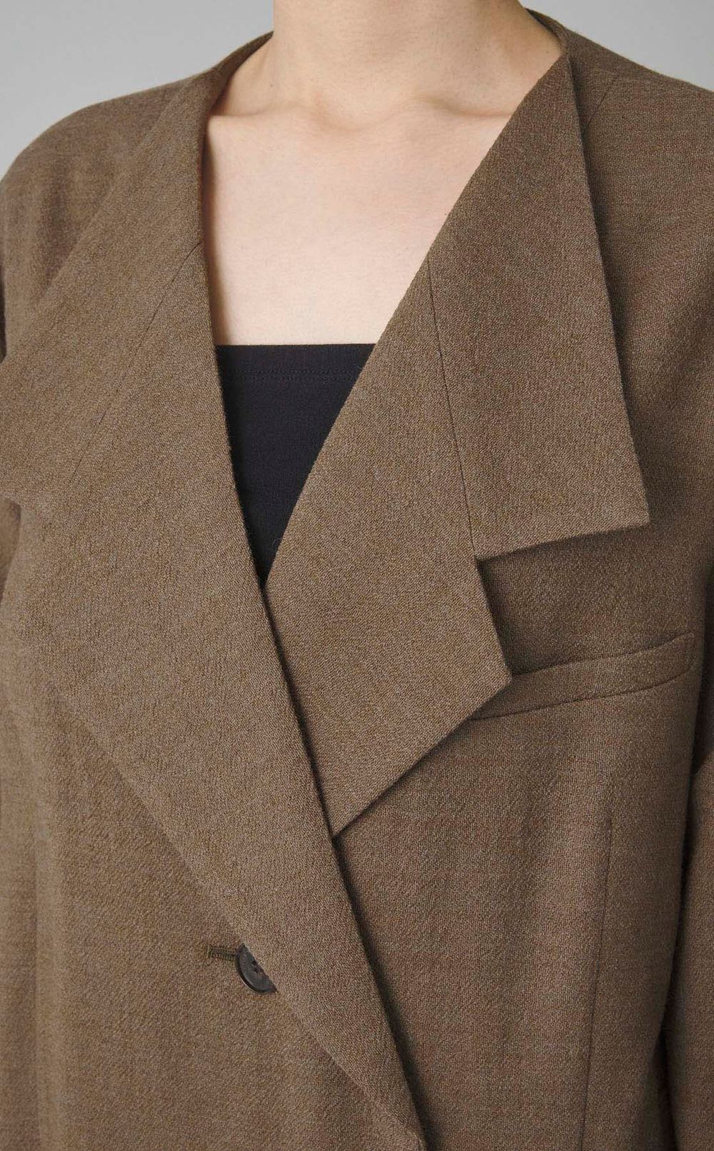 テーラードジャケットペプラムワンピース