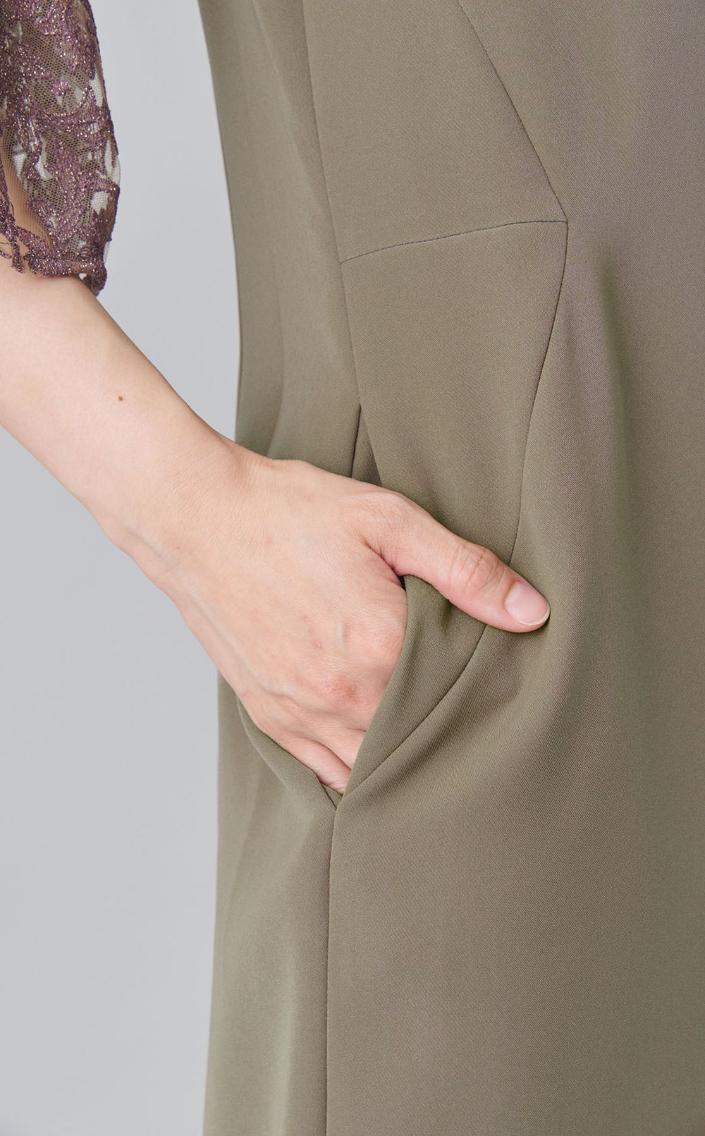 アラベスクレースドッキングドレス