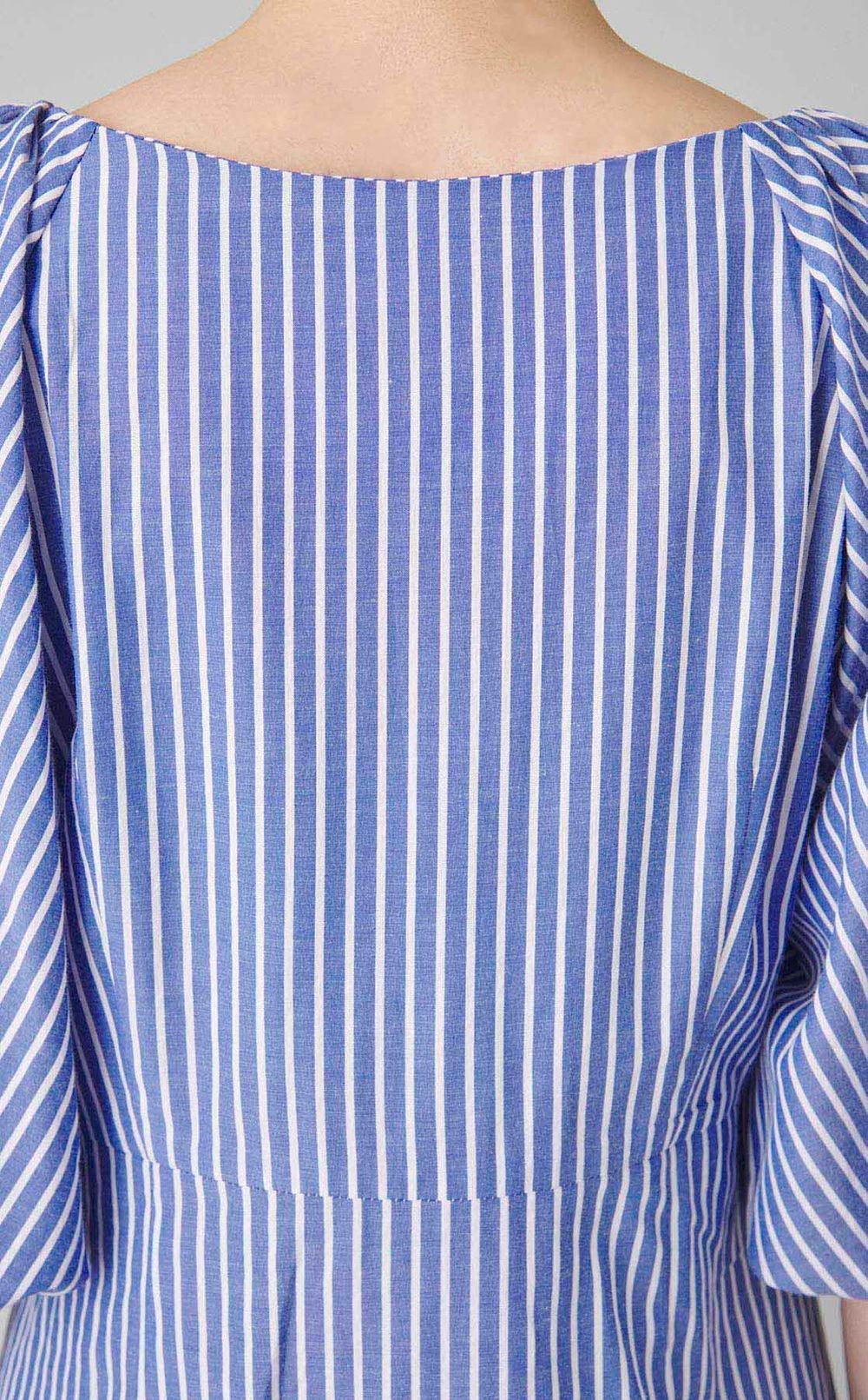 ボリュームスリーブワンピース