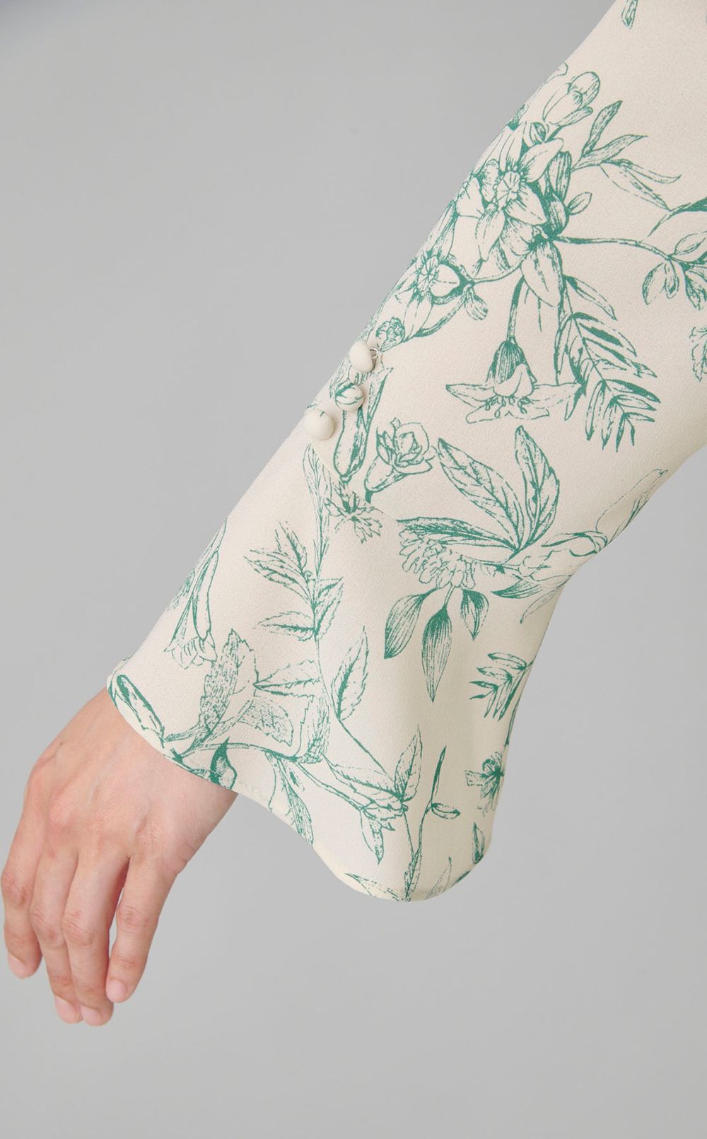 フラワープリントワンピース