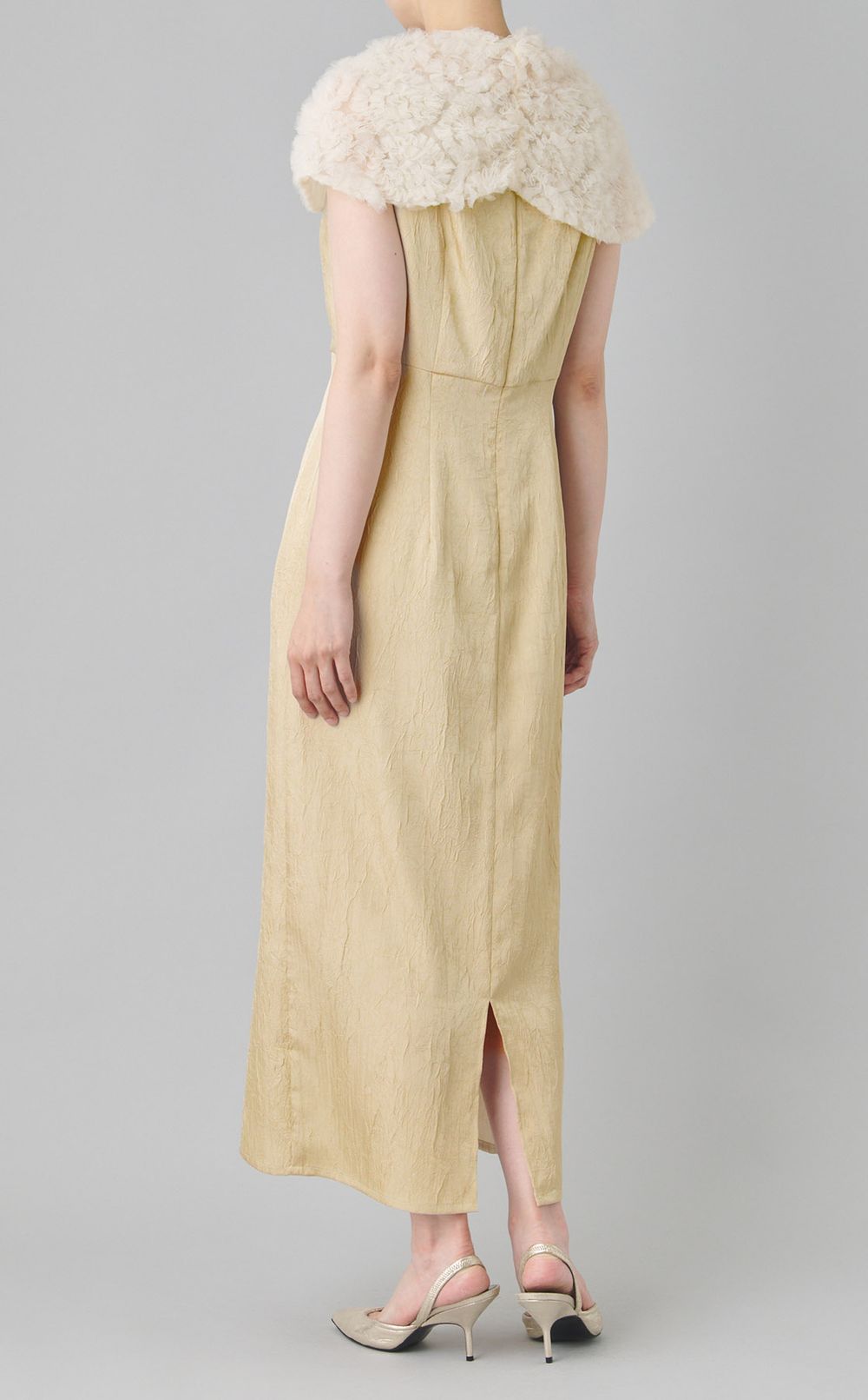 チュールボレロコクーンワンピース