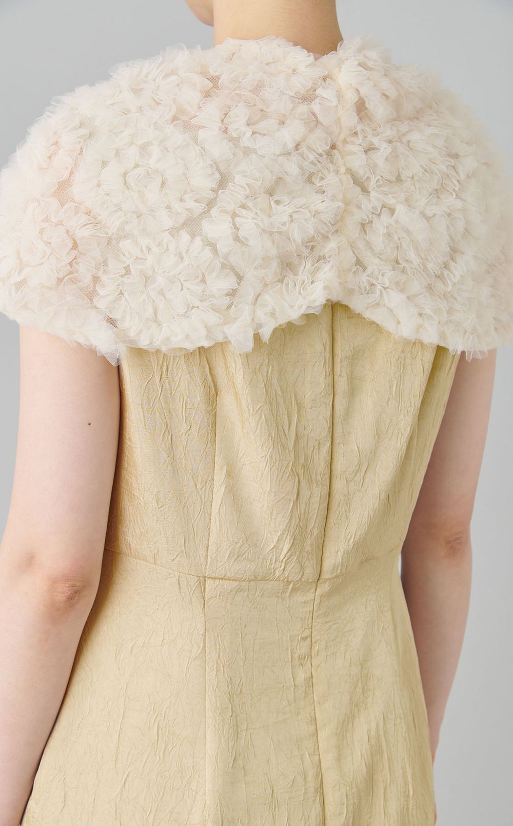 チュールボレロコクーンワンピース