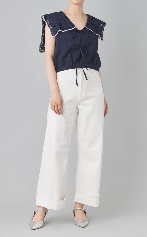 マリンエンブロイダリーセーラーベスト