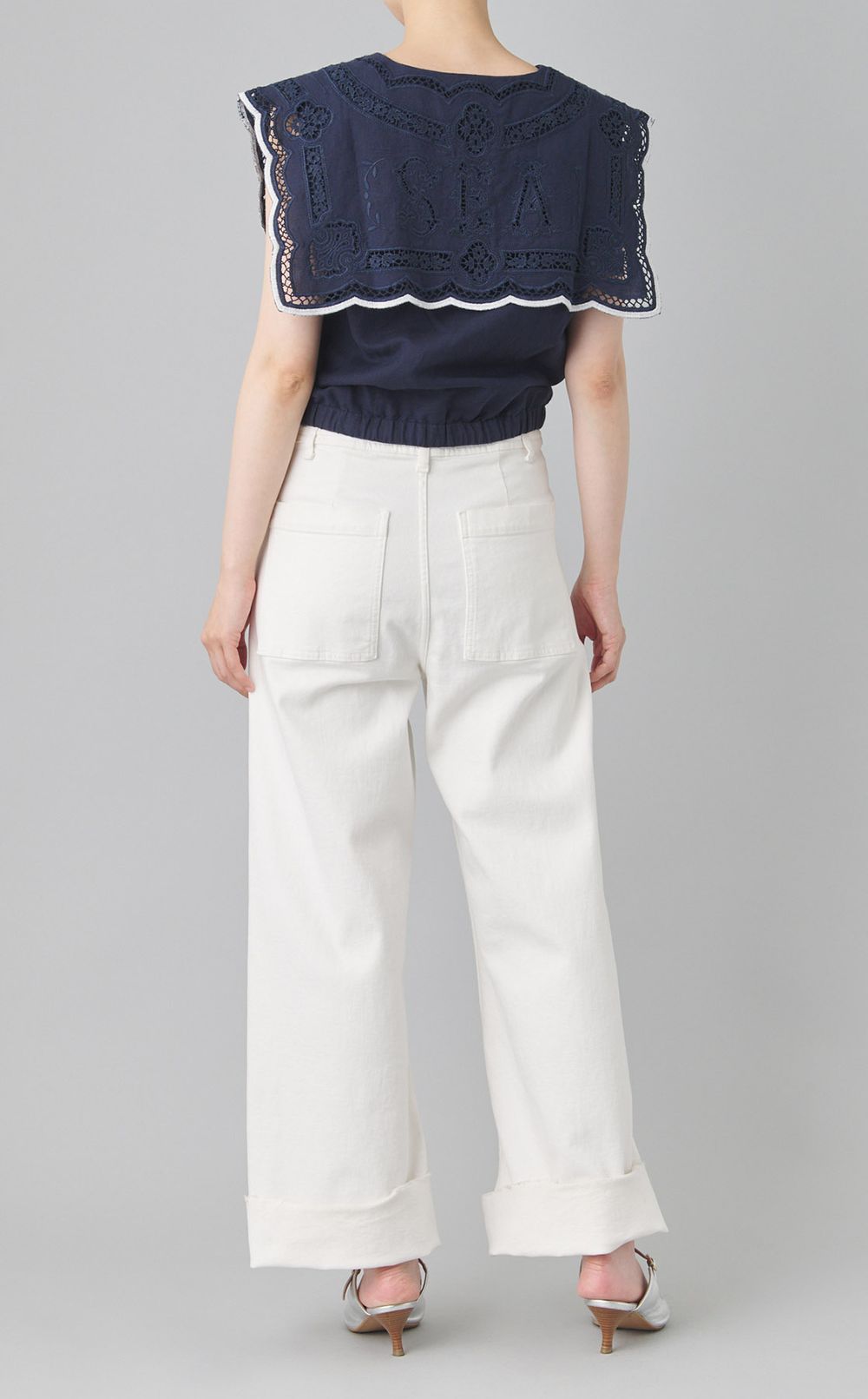 マリンエンブロイダリーセーラーベスト