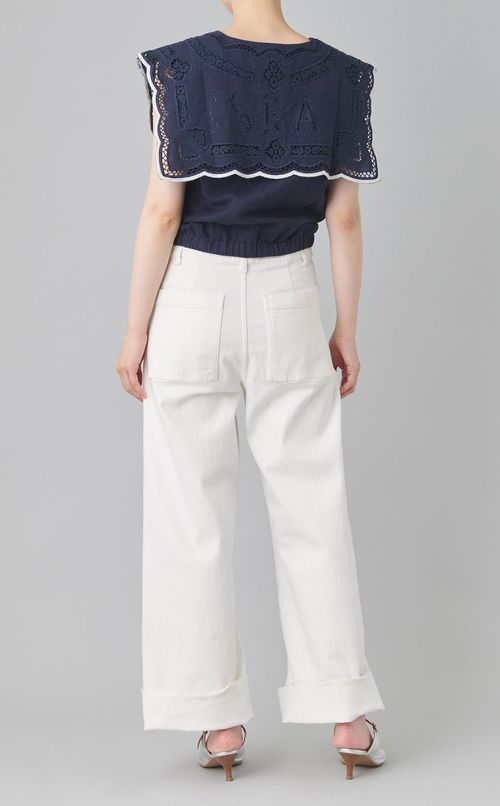 マリンエンブロイダリーセーラーベスト