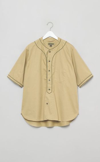 《手洗い可》ショートスリーブベースボールシャツ
