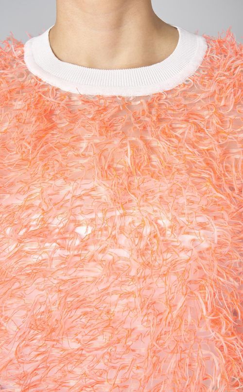 ファンシーカットジャガードトップス