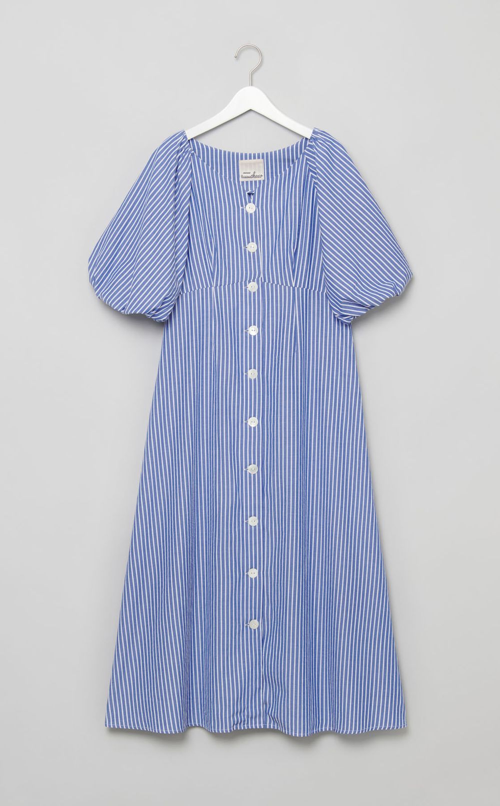 ボリュームスリーブワンピース