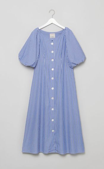 ボリュームスリーブワンピース