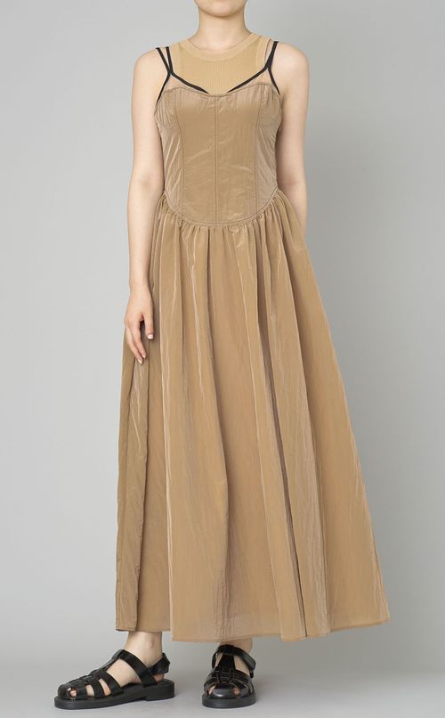 コルセットキャミソールワンピース