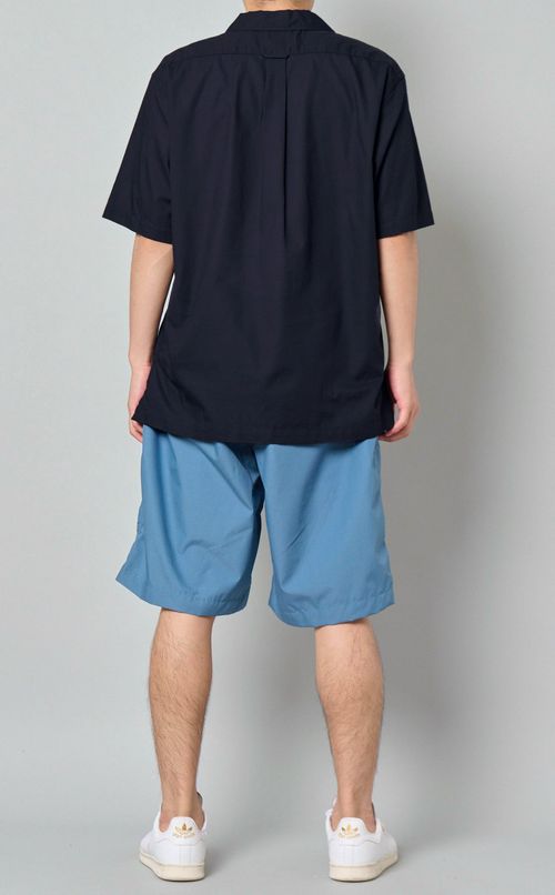 オープンカラーショートスリーブシャツ