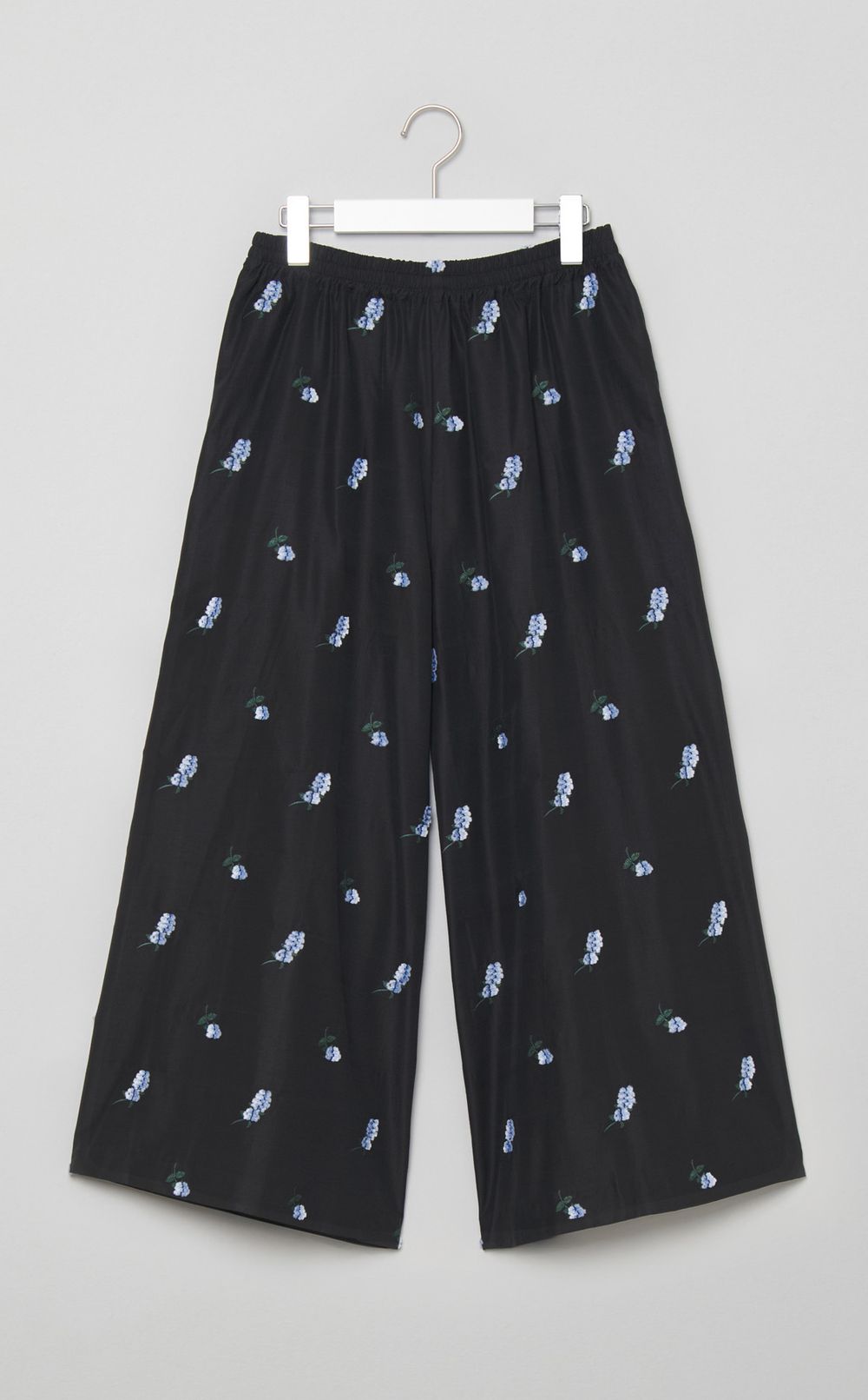 カットジャガードガウチョパンツ