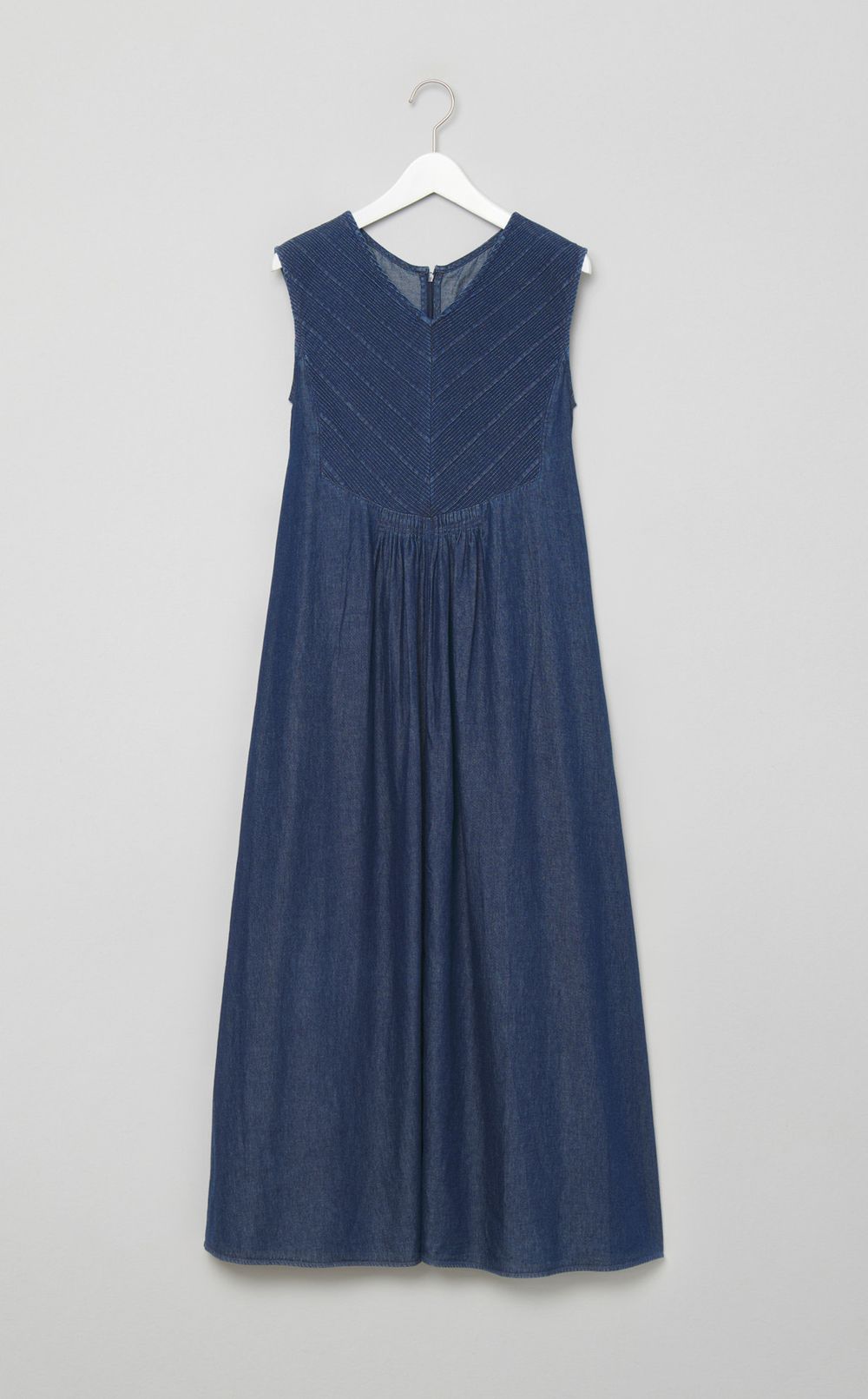 コットンタックワンピース