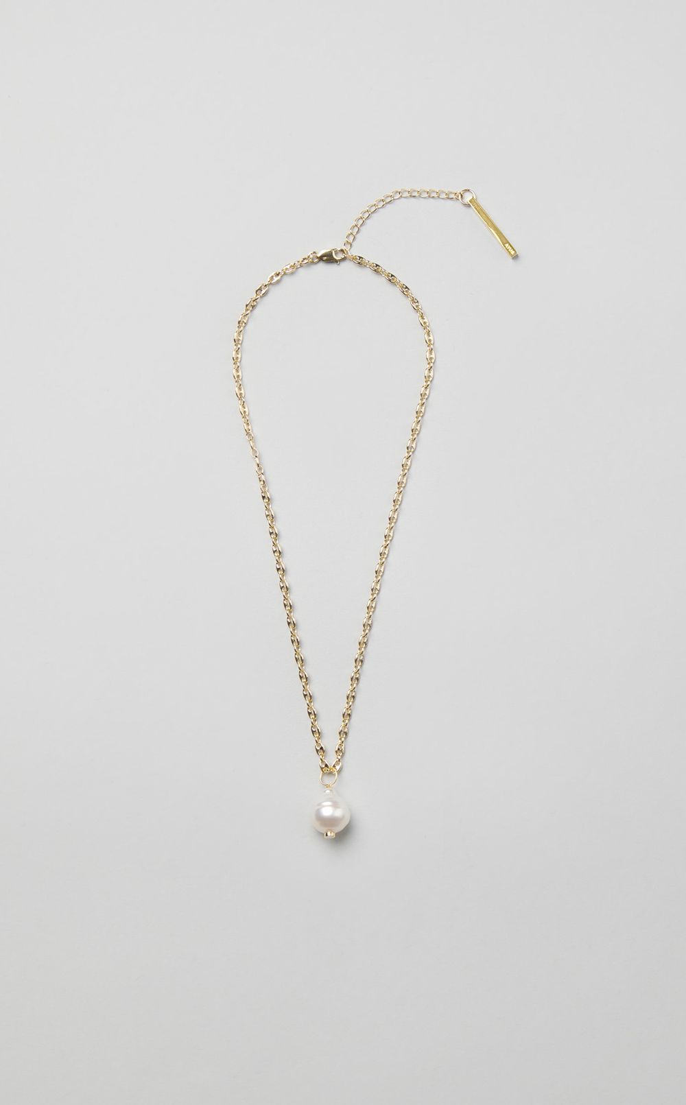 南洋バロックパールチェーンネックレス