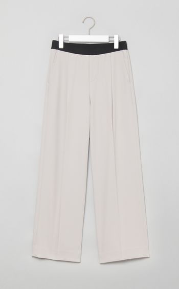 トリアセワンタックワイドパンツ