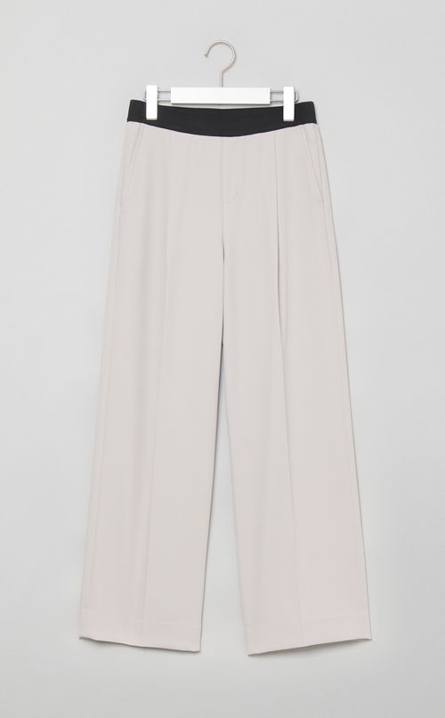 トリアセワンタックワイドパンツ