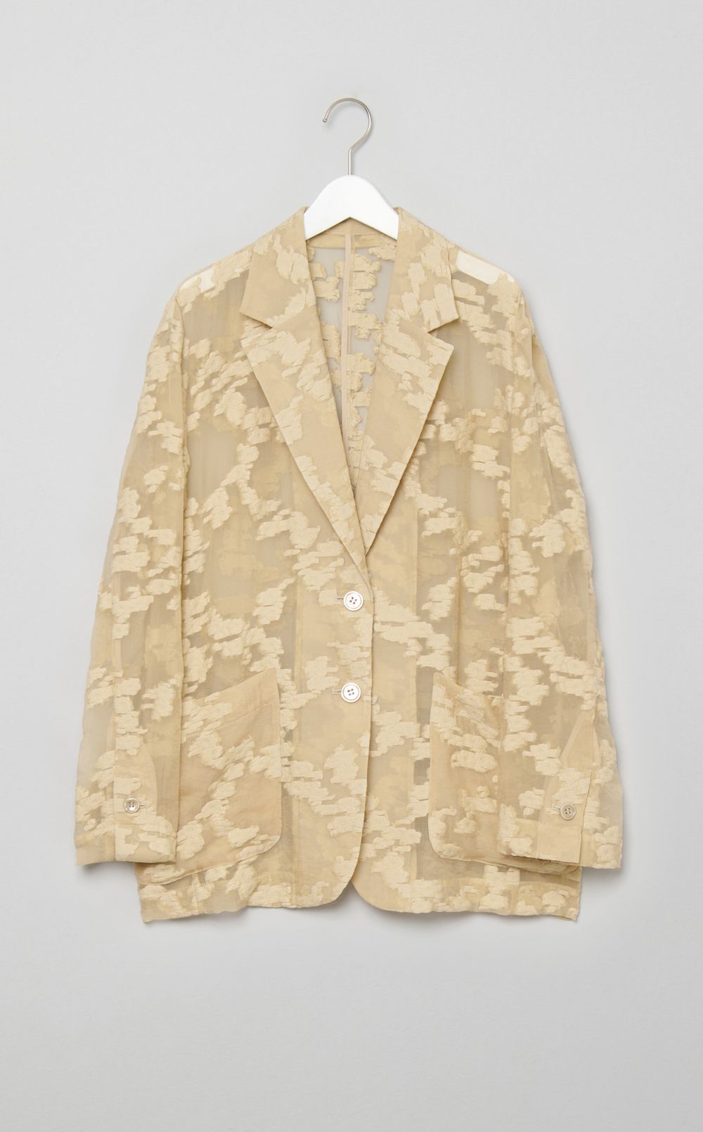 フラワーシアージャガードジャケット