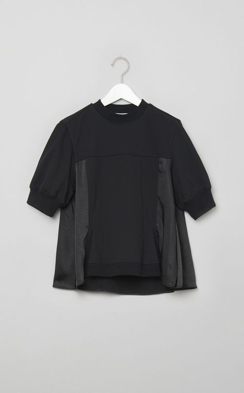 サテンコンボカットプルオーバー