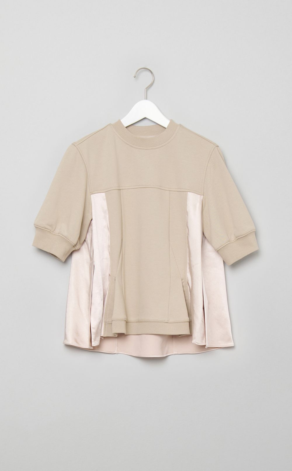 サテンコンボカットプルオーバー