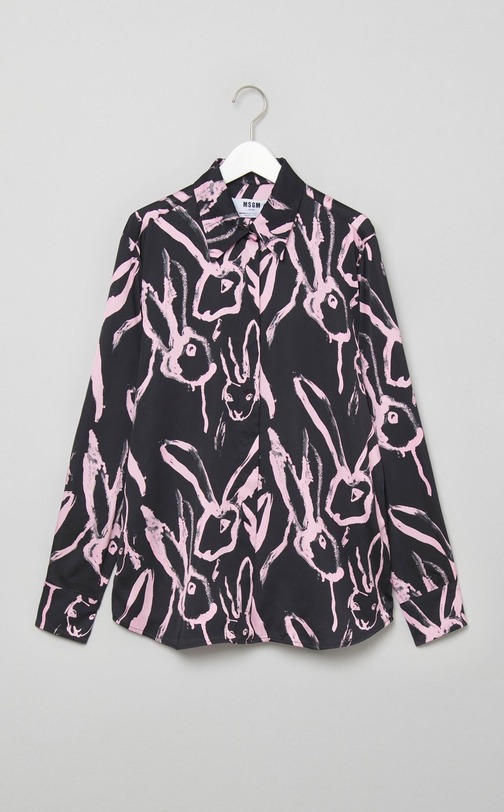 ラビットハンドプリントシャツ