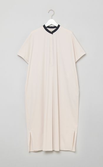 タイプライターバンドカラーワンピース