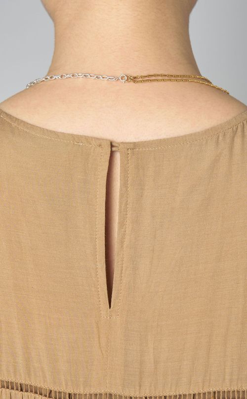 4wayミックスチェーンネックレス