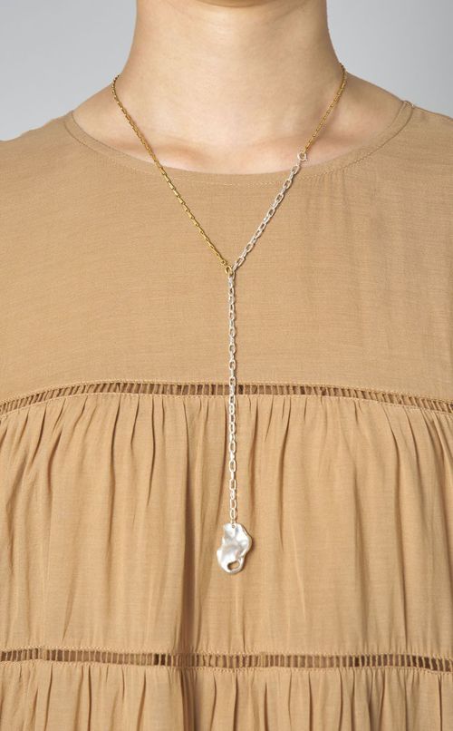 4wayミックスチェーンネックレス