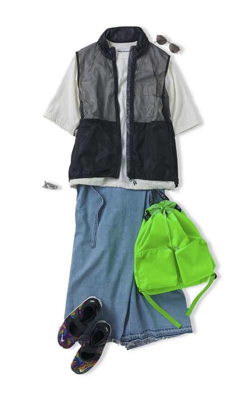 フロントメッシュコンビベスト