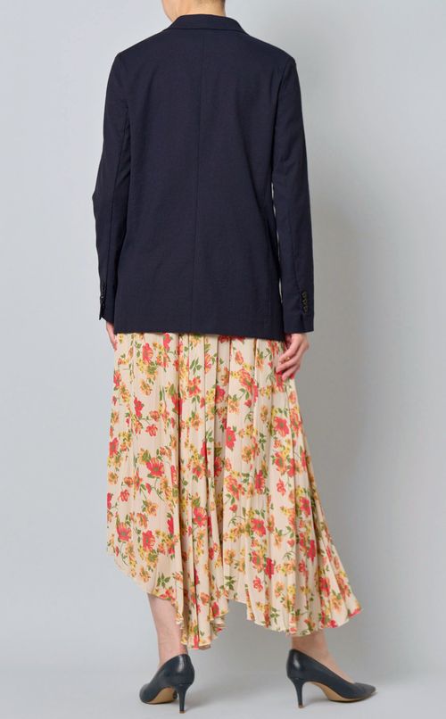 ストレッチダブルブレストジャケット