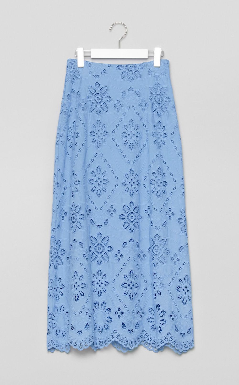 コットンエンブロイダリースカート