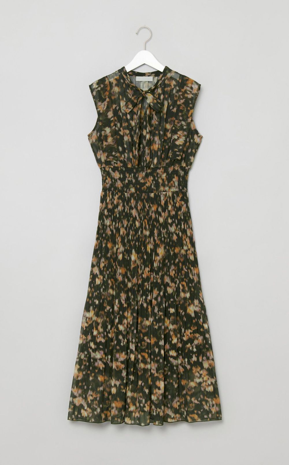 フラワープリントワンピース