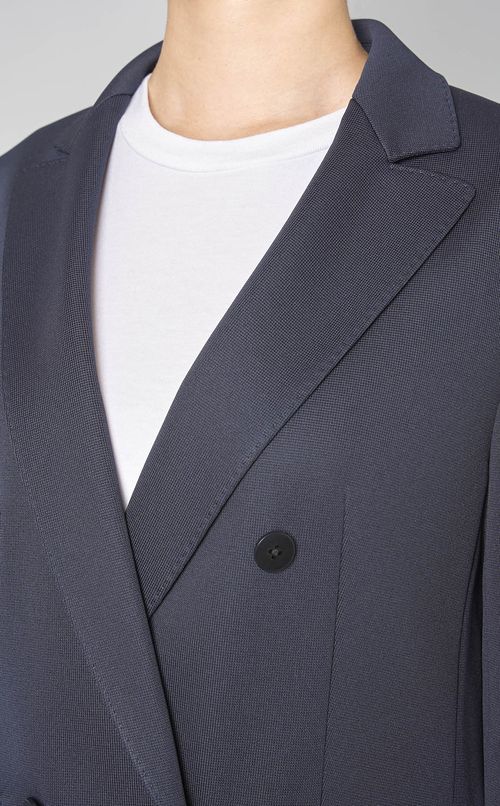 ミラノリブダブルブレストジャケット