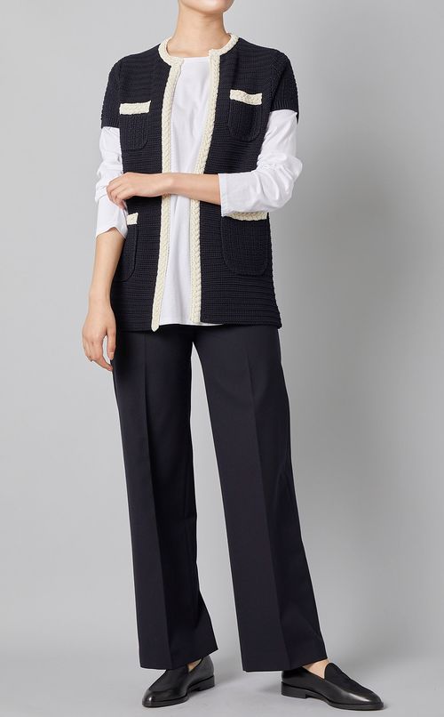 オックスフォードウエストダーツパンツ