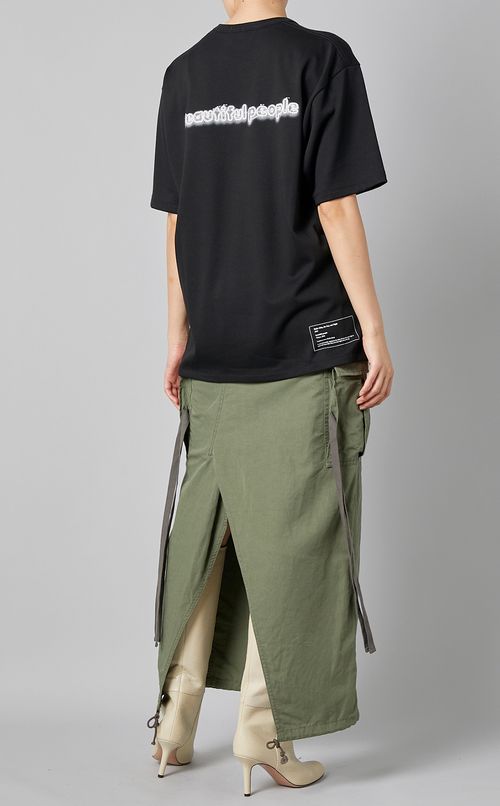 キティプリントコットンTシャツ